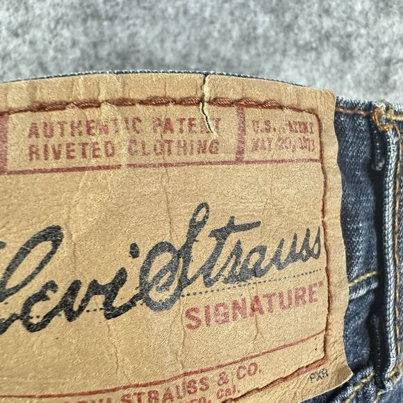 Levis Low Rise Bootcut Jeans Juniors 11 Stretch Classic Western (Meas 33x30)* - Picture 9 of 16